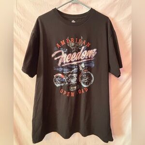 American Patriotic Biker Tshirt